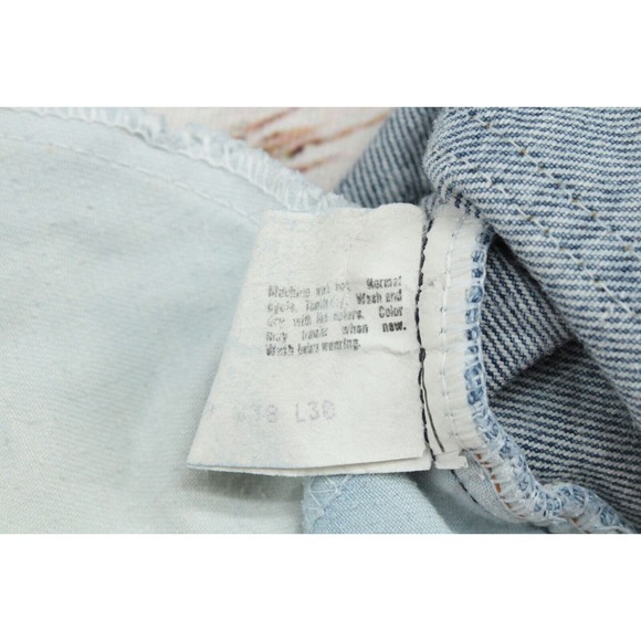 Vintage Levi's Mens Orange Tab Jeans 20517-0217 SZ 38X30 MADE IN USA - Picture 15 of 16